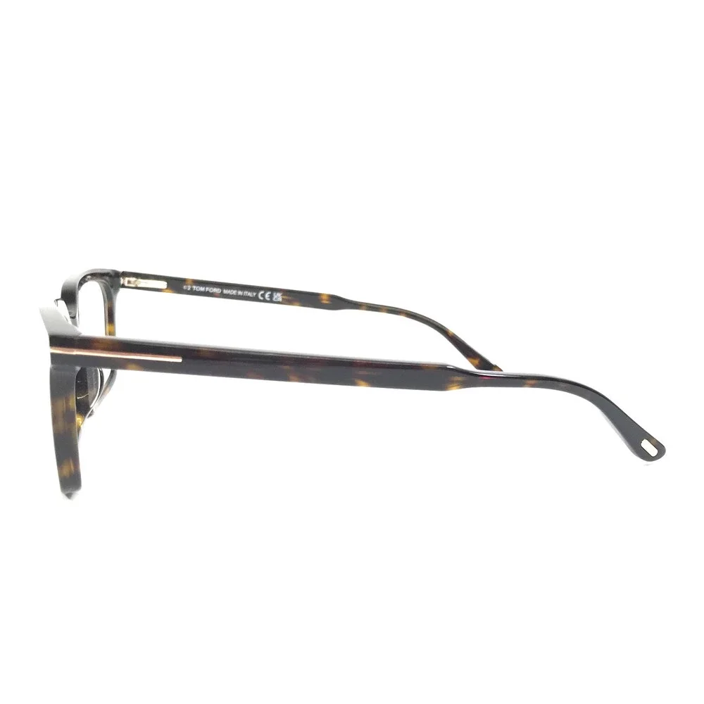 Tom Ford Eyeglasses Frames TF6153-D-B 052 Asian Fit w Magnetic Clip-on 57-19-150